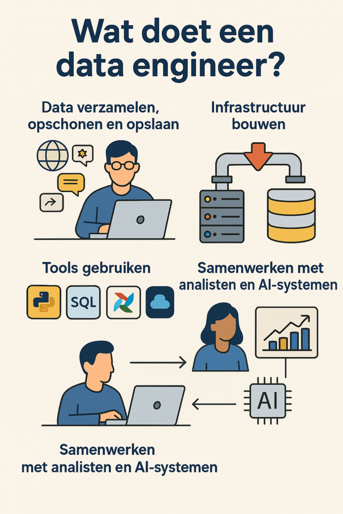 Wat doet een data engineer?