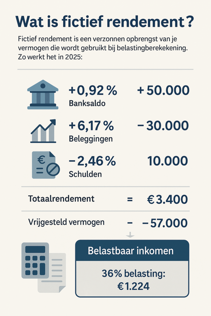 Wat is fictief rendement?
